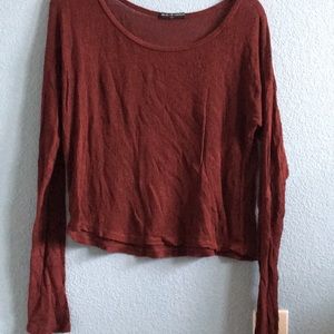 Brandy Melville maroon sweater